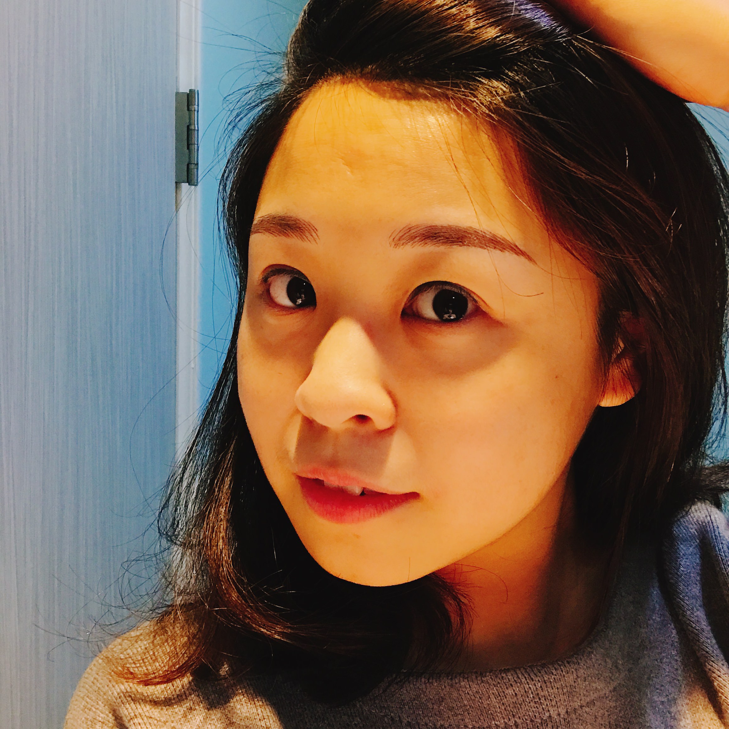 親愛的，我把眉毛變清楚了!│雅安國際飄眉初體驗之非常滿意│新莊飄眉推薦