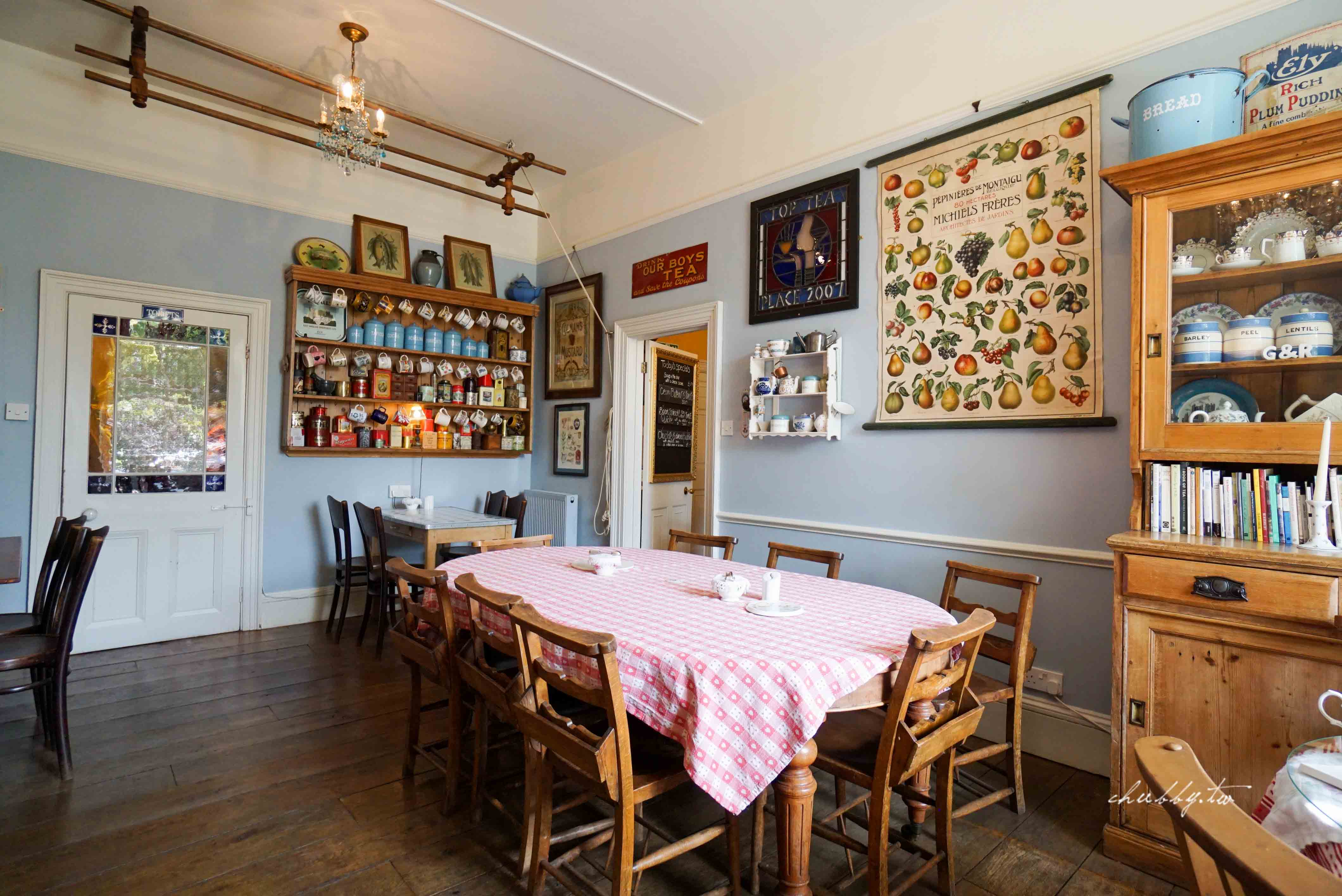 劍橋私房景點：英國最好吃司康在Ely伊利。孔雀茶屋Peacocks Tearoom