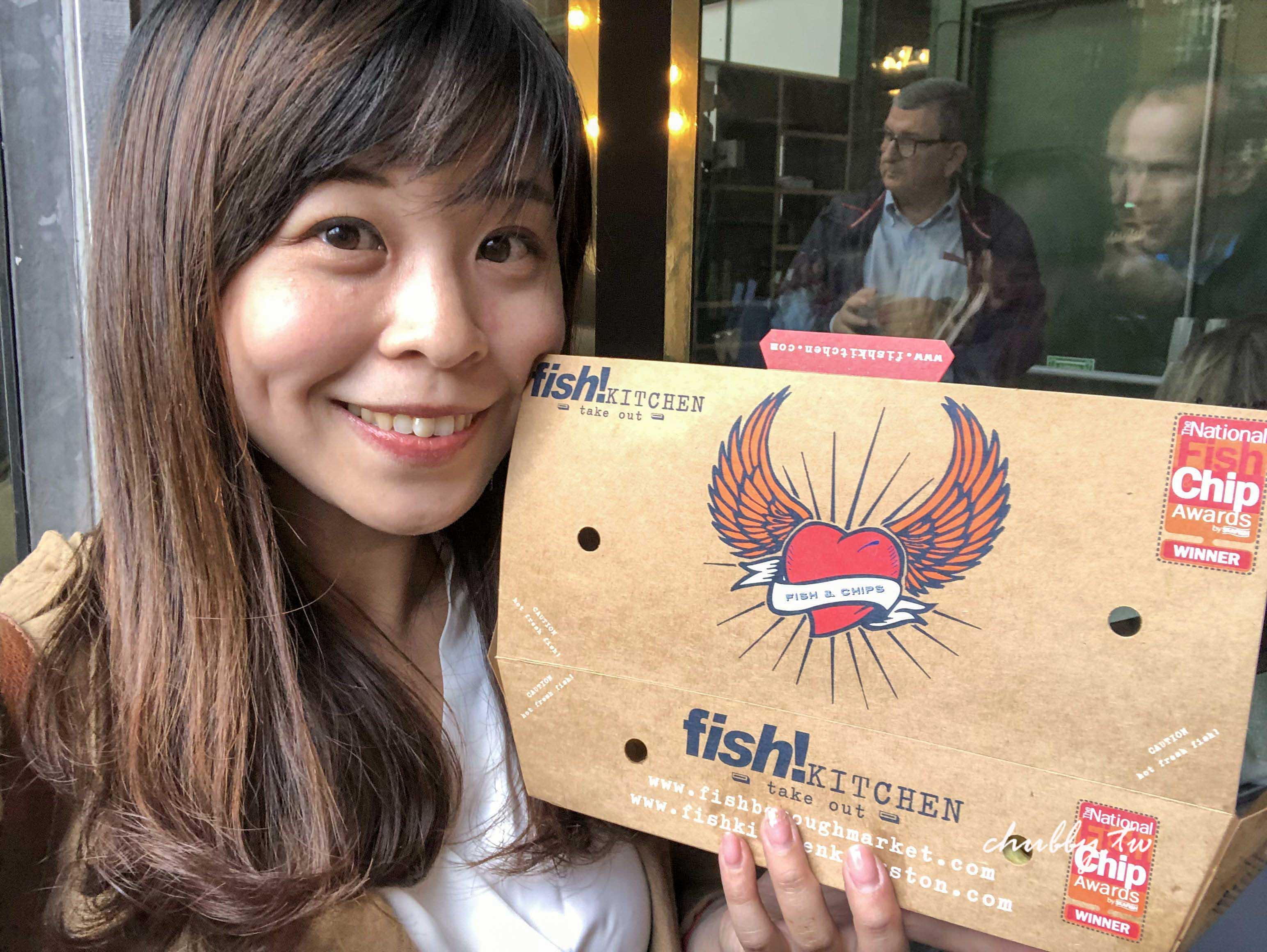 倫敦最好吃的炸魚薯條fish!Kitchen，隱藏版烤旗魚swordfish，鮮美肉汁一試難忘！