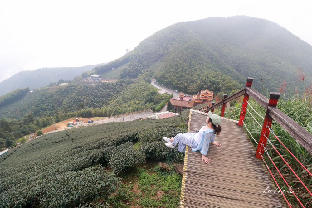 嘉義梅山景點｜二尖山步道、嘉義版抹茶山｜只要10分鐘，嘉南平原盡收眼底