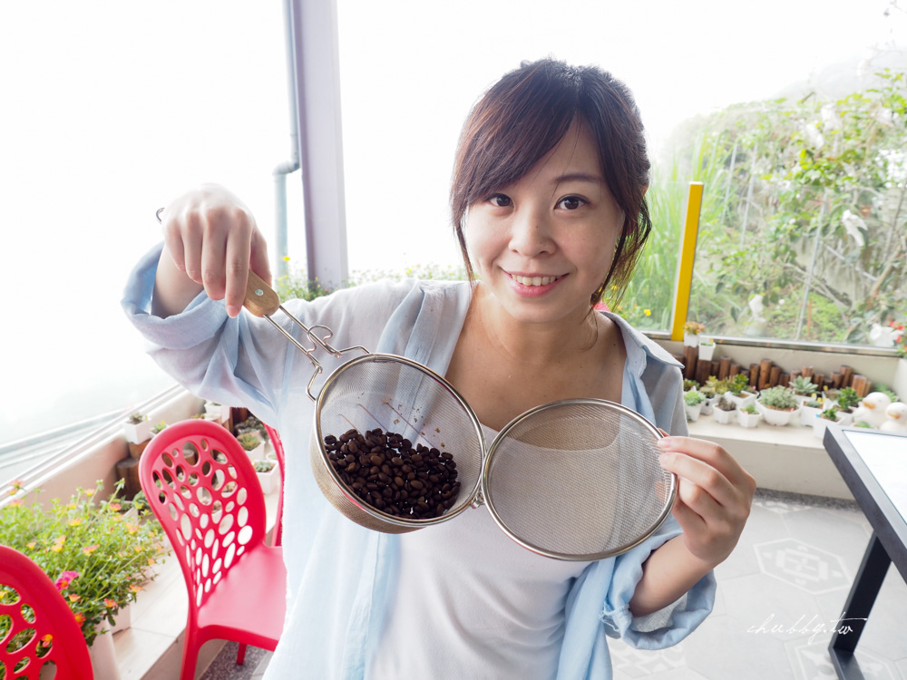 嘉義梅山美食推薦｜青葉山莊 青葉咖啡莊園高山在地美食饗宴｜自己烘咖啡豆自己沖