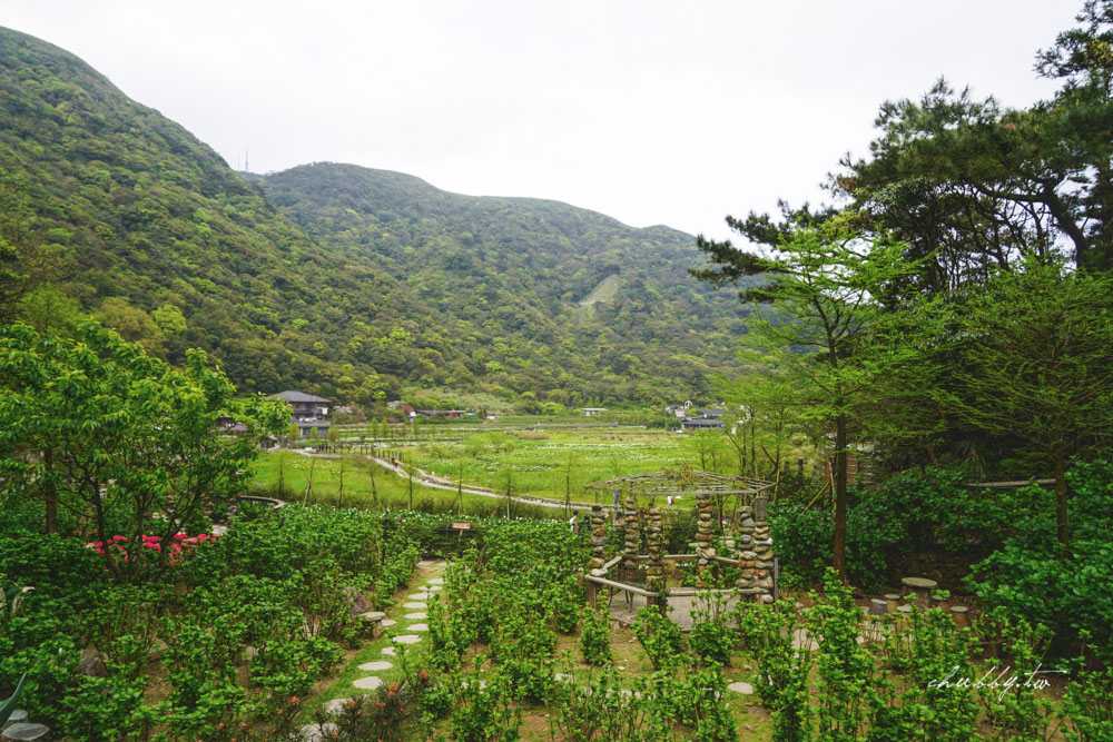 【名陽匍休閒農莊】台北陽明山海芋季最佳拍攝海芋景點！海芋田中的小木屋、在海芋田盪鞦韆(交通/票價/最美避開人潮的拍攝點教學)