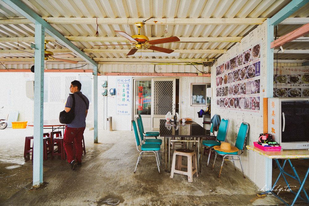 澎湖小門海鮮餐廳推薦：澎湖阿挺海鮮，40年老店，澎湖鯨魚洞、小門必吃小管麵線，最推薦的澎湖好吃小管麵線