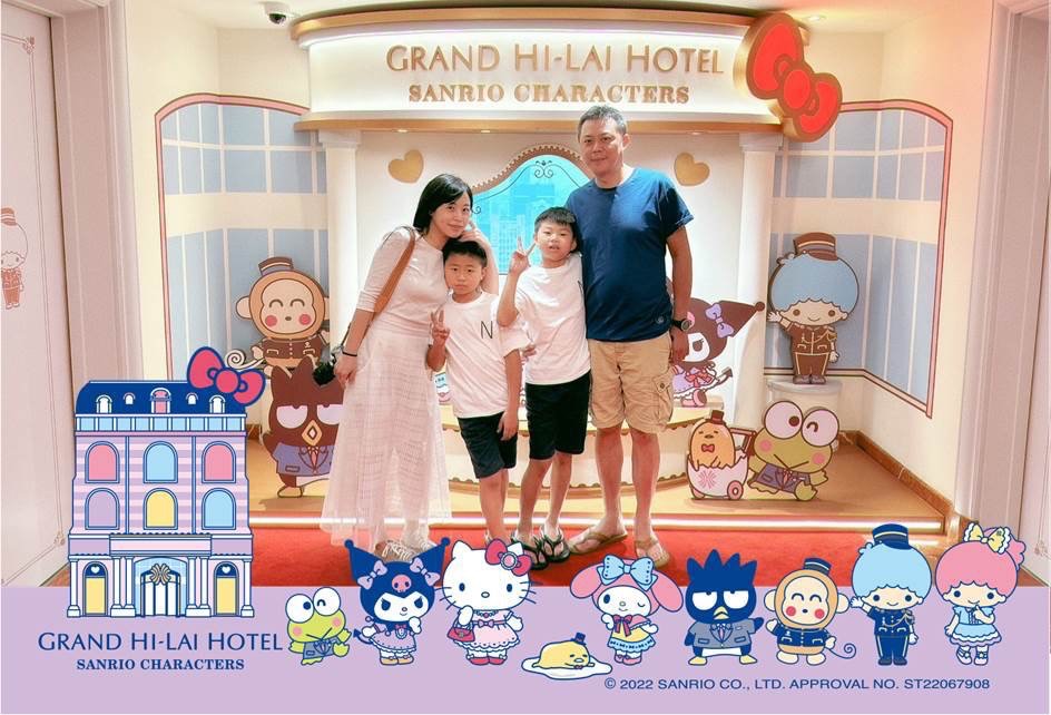少女心爆棚的高雄住宿！高雄漢來大飯店【三麗鷗主題房】開箱，Hello Kitty、美樂蒂、雙星仙子、蛋黃哥，還有小孩最愛的帳篷一起睡