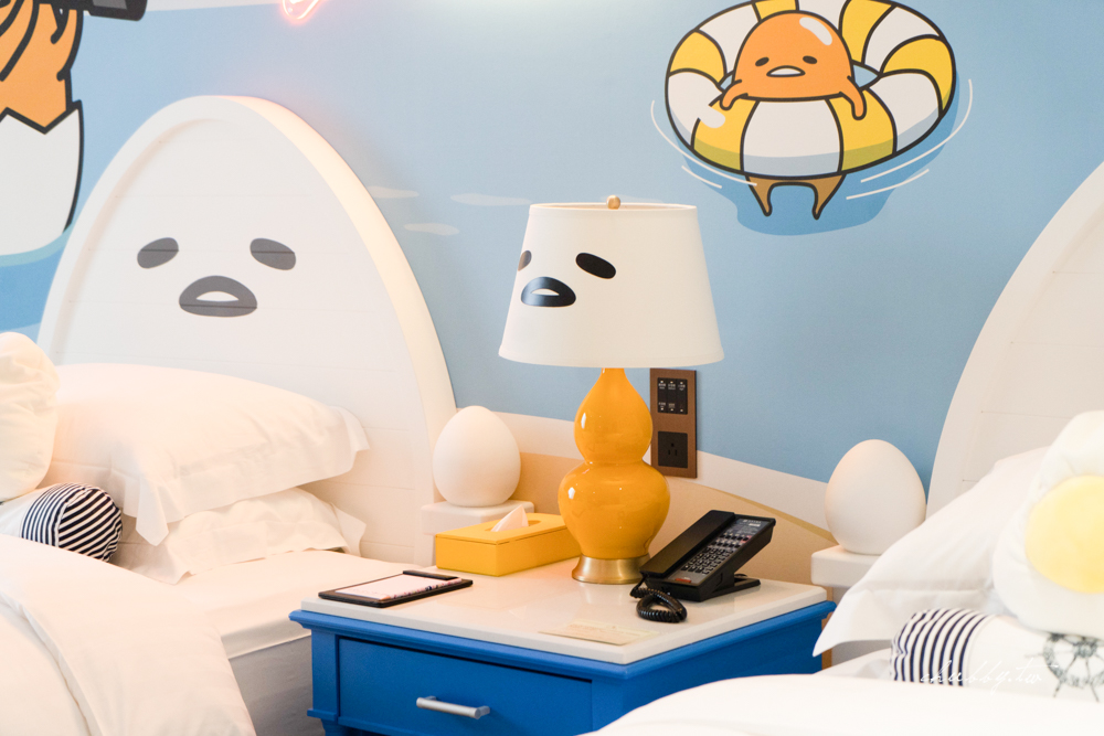 少女心爆棚的高雄住宿！高雄漢來大飯店【三麗鷗主題房】開箱，Hello Kitty、美樂蒂、雙星仙子、蛋黃哥，還有小孩最愛的帳篷一起睡