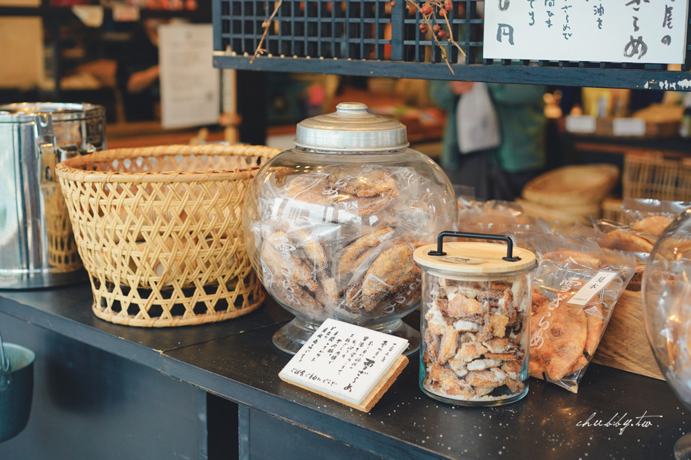│松島美食│松華堂菓子店美味黑糖蜜餞涼糕、雪竹屋超大塊現烤仙貝