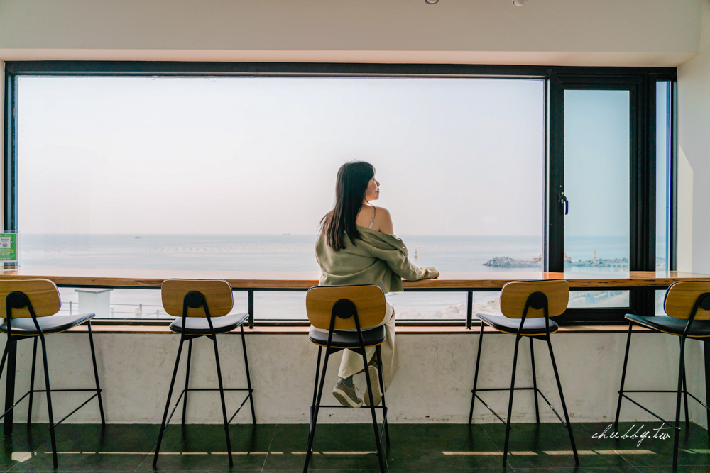 青沙浦屋頂咖啡廳青沙森林 Cheongsa Foret Cafe(청사포레),絕美海景咖啡廳有非常厲害的窗景