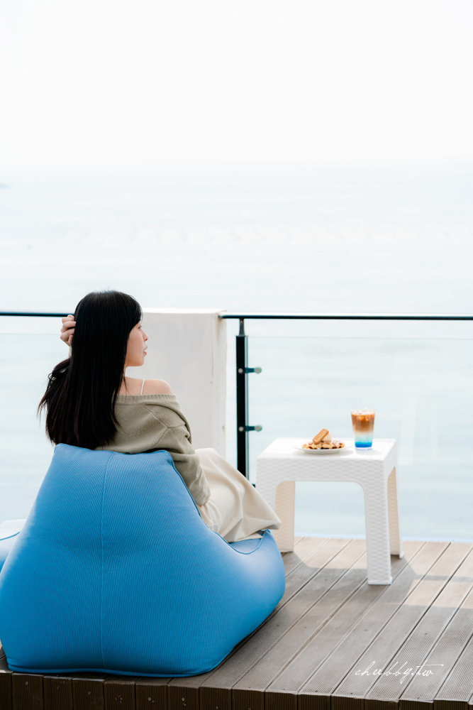 青沙浦屋頂咖啡廳青沙森林 Cheongsa Foret Cafe(청사포레),絕美海景咖啡廳實在太舒服了!鬆餅又好吃