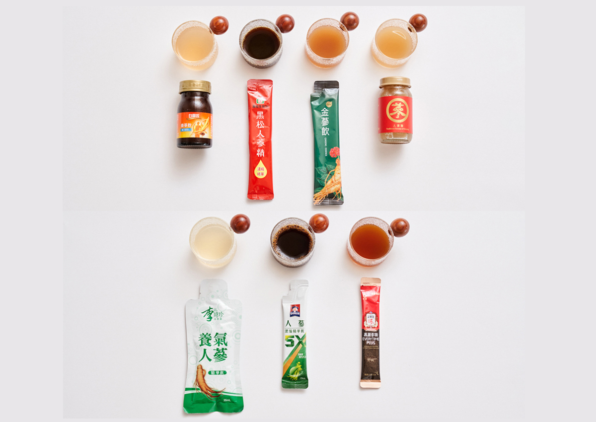 市售7款人蔘精/人蔘飲比較:黑松生技、正官庄、老協珍、禧元堂、桂格5X、李時珍、白蘭氏 市售7款人蔘精/人蔘飲比較:黑松生技、正官庄、老協珍、禧元堂、桂格5X、李時珍、白蘭氏