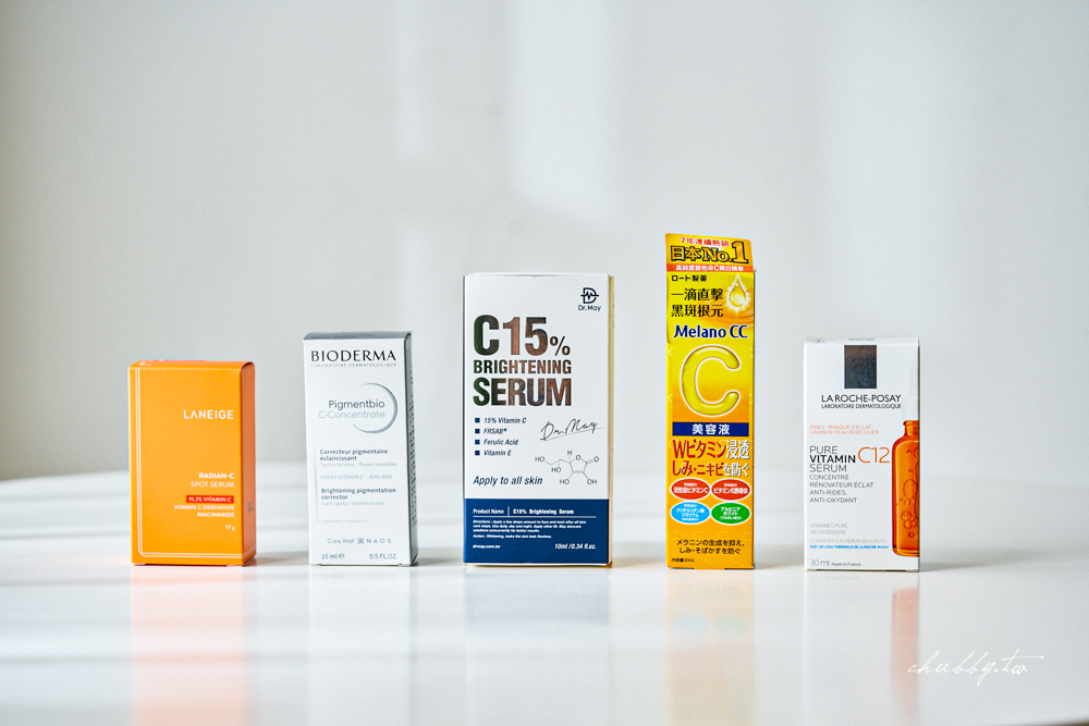 《2025最新》高濃度維C精華液大評比！5家人氣維他命C精華液這樣使用最有效！