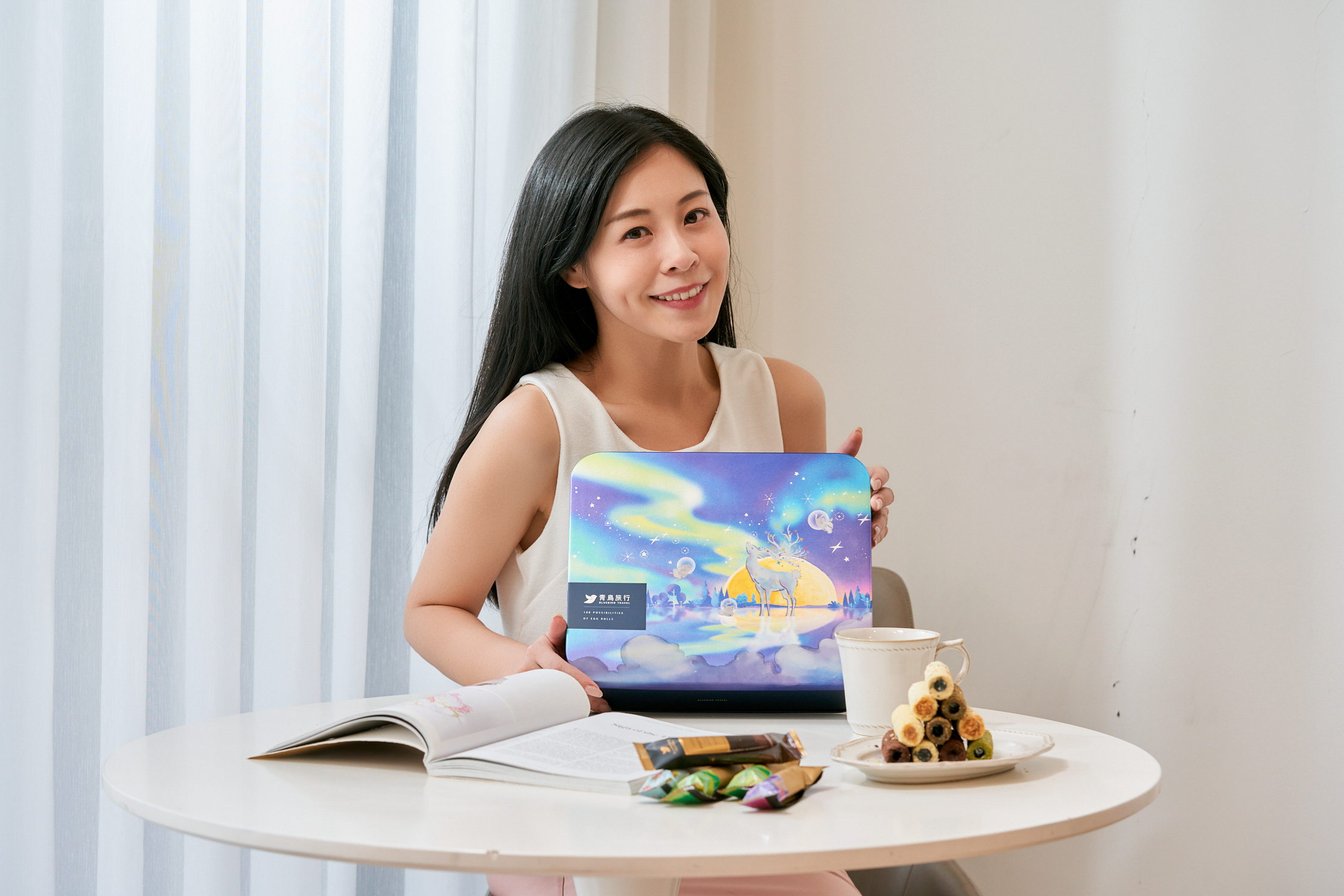把「想念」打包成星光送給他：青鳥旅行 【極光秘語中秋蛋捲禮盒】開箱