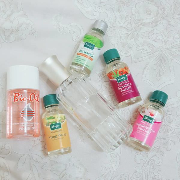 【保養】我的居家愛用按摩油4款大評比!!( Bio-oil / Kneipp / Sabon ) @小胖盈的花椒人蔘
